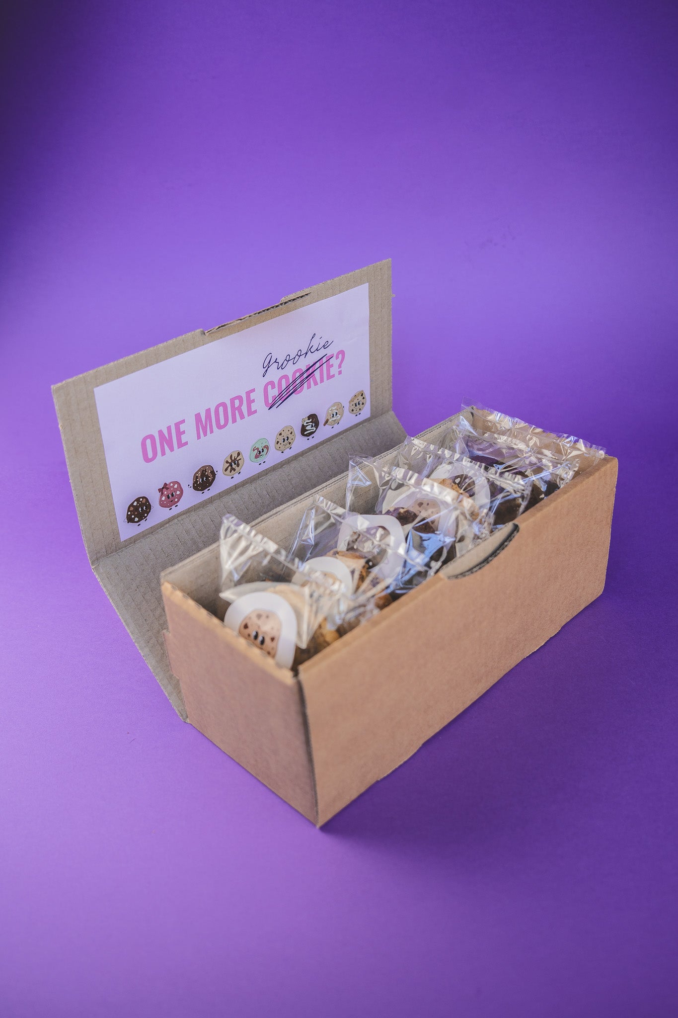 Box de 6 big cookies CLASSIQUES