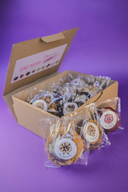 Box de 12 big cookies MIX